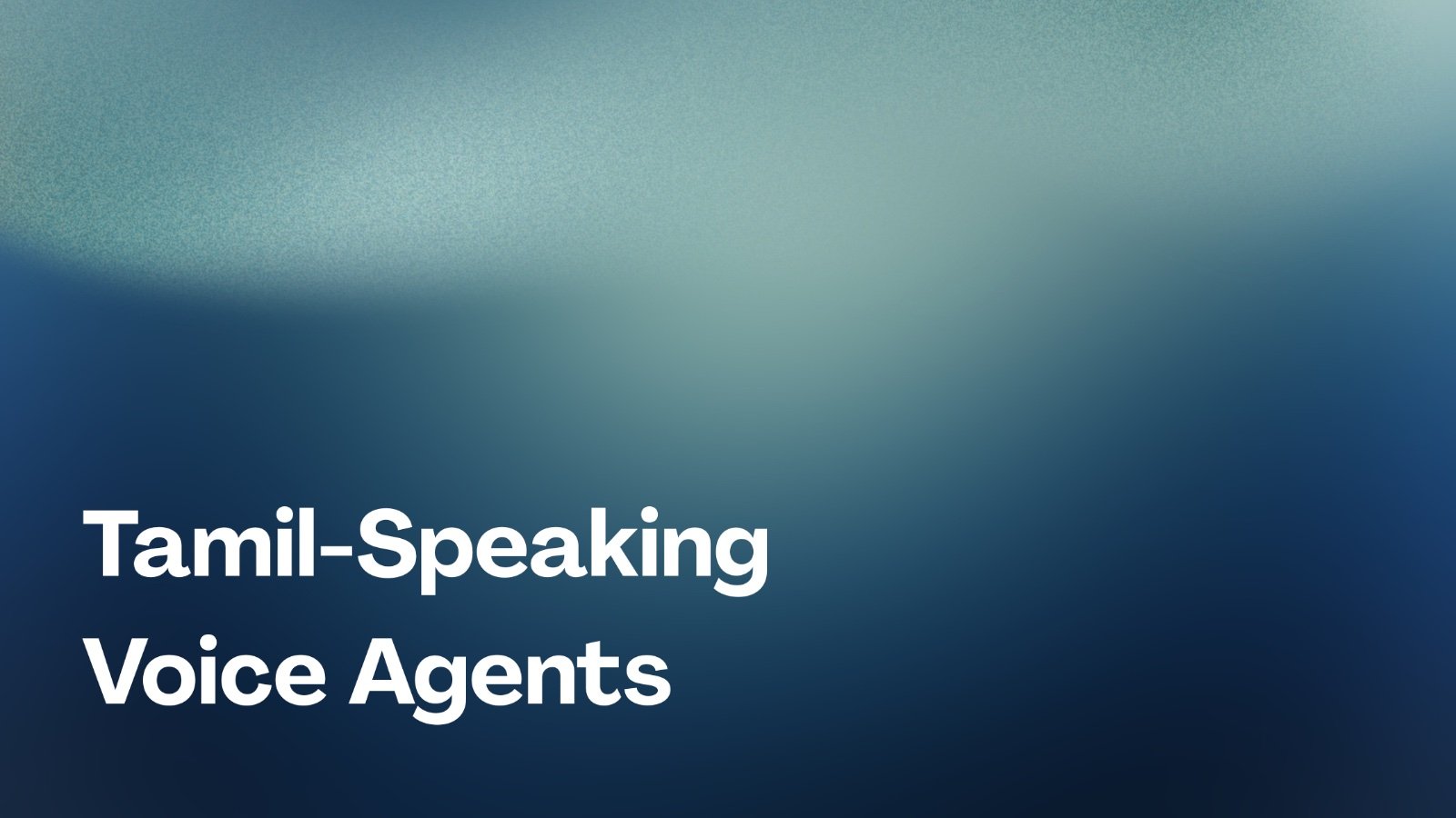 Best AI Voice Agent for Tamil-Speaking Customers: How Tabbly Handles Code-Switching and Regional Accents